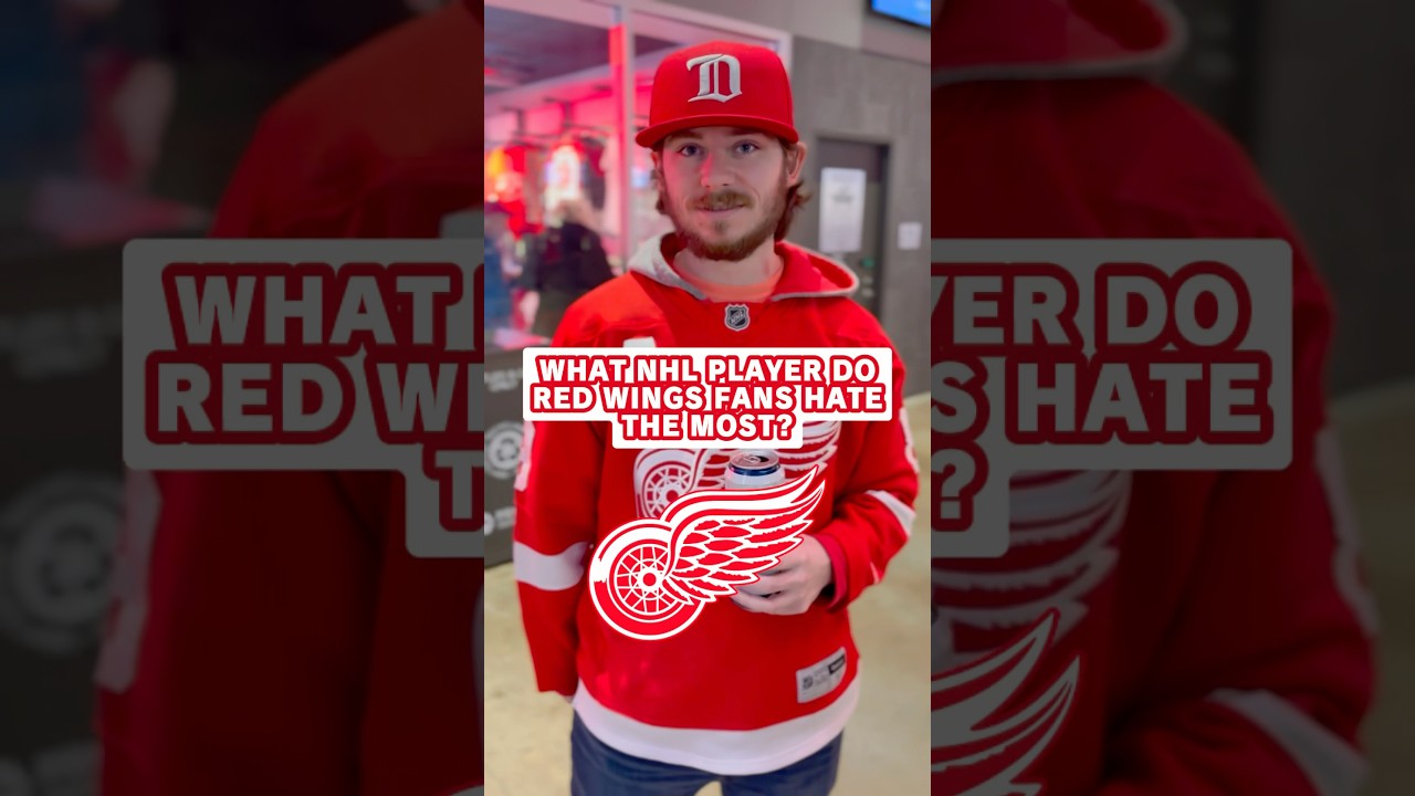 What NHL player do Detroit Red Wings fans HATE THE MOST??