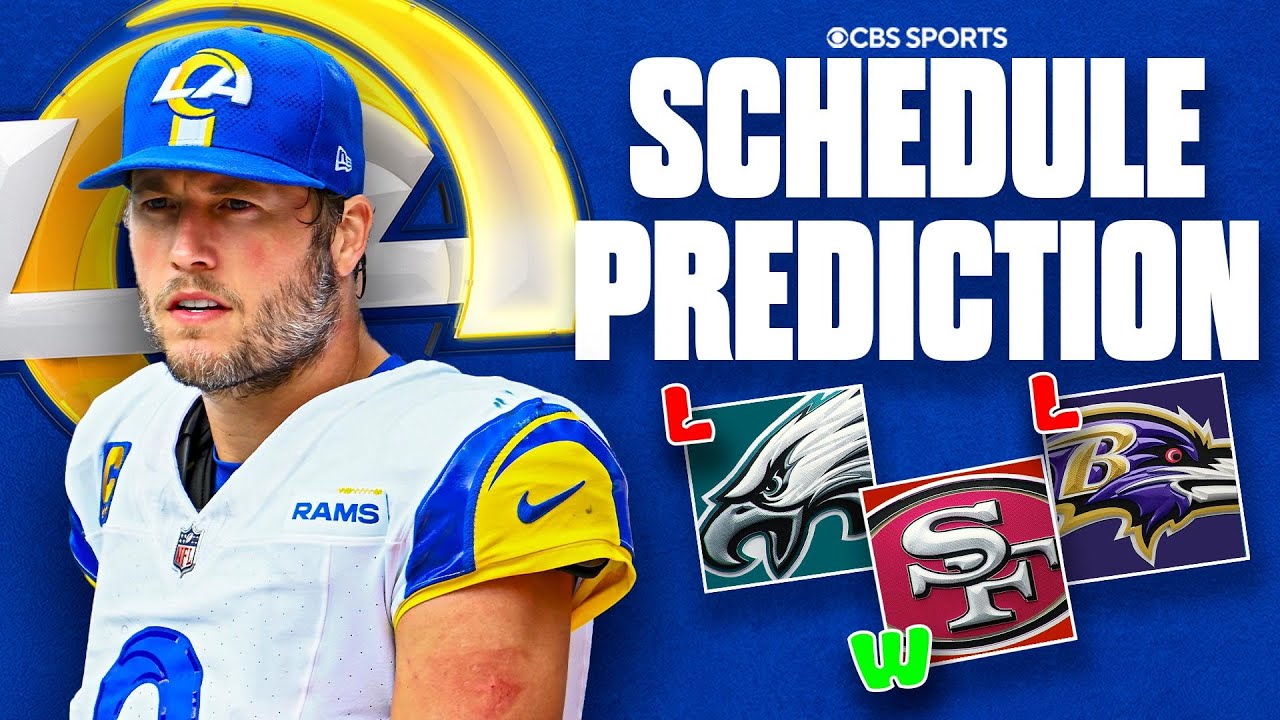 LA Rams 2025 Schedule Prediction | How will the addition of Davante Adams impact this team???