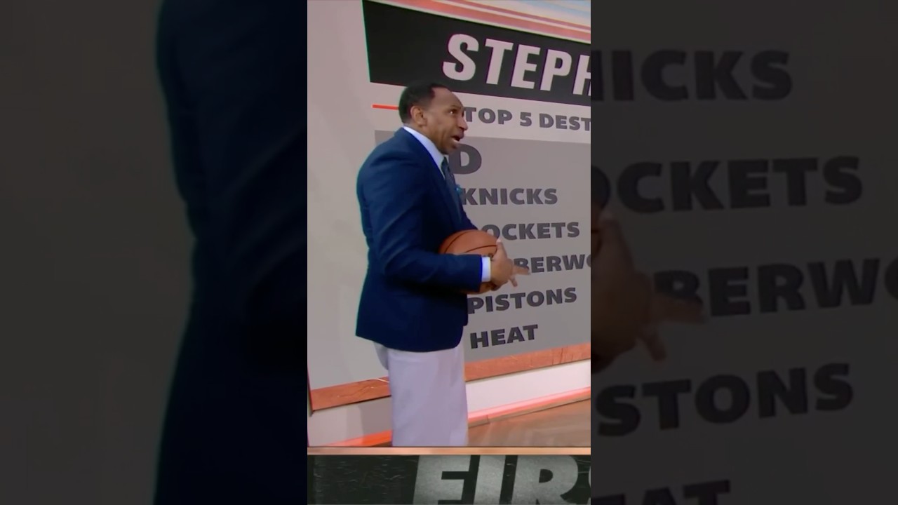 Stephen A. Smith CALLS FOR the Detroit Pistons to trade for Kevin Durant 👀