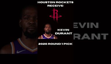 TRADING Kevin Durant To The Houston Rockets! #nba #basketball #viral