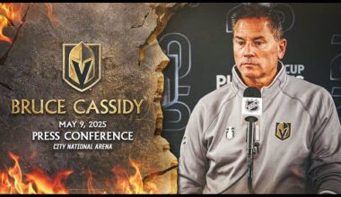 Bruce Cassidy 5/9: Now Is The Time For Guys To Step Up