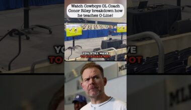 #Cowboys *MUST WATCH* OL Coach Conor Riley on coaching O-Line! #dallascowboys #attackoncowboys