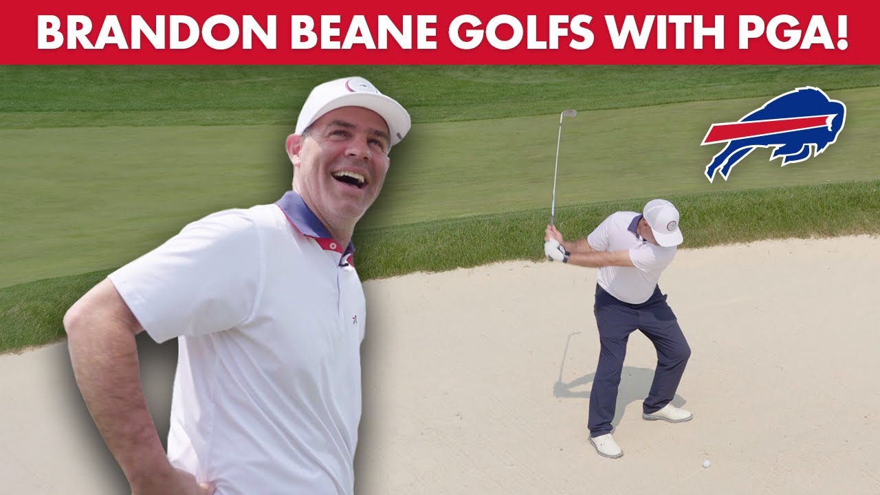 Buffalo Bills General Manager Brandon Beane Golfs With PGA Tour Players At RBC Canadian Open!