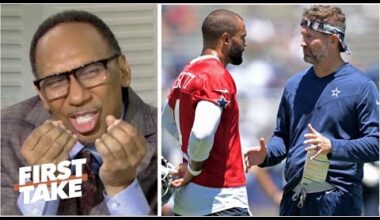 FIRST TAKE | Cowboys are legit Super Bowl contenders? - Stephen A. on Brian Schottenheimer comments