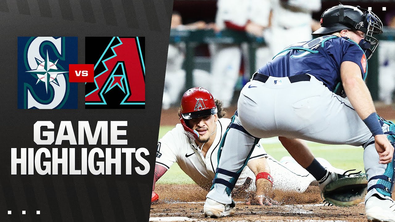 Mariners vs. D-backs Game Highlights (6/9/25) | MLB Highlights | Arizona Diamondbacks