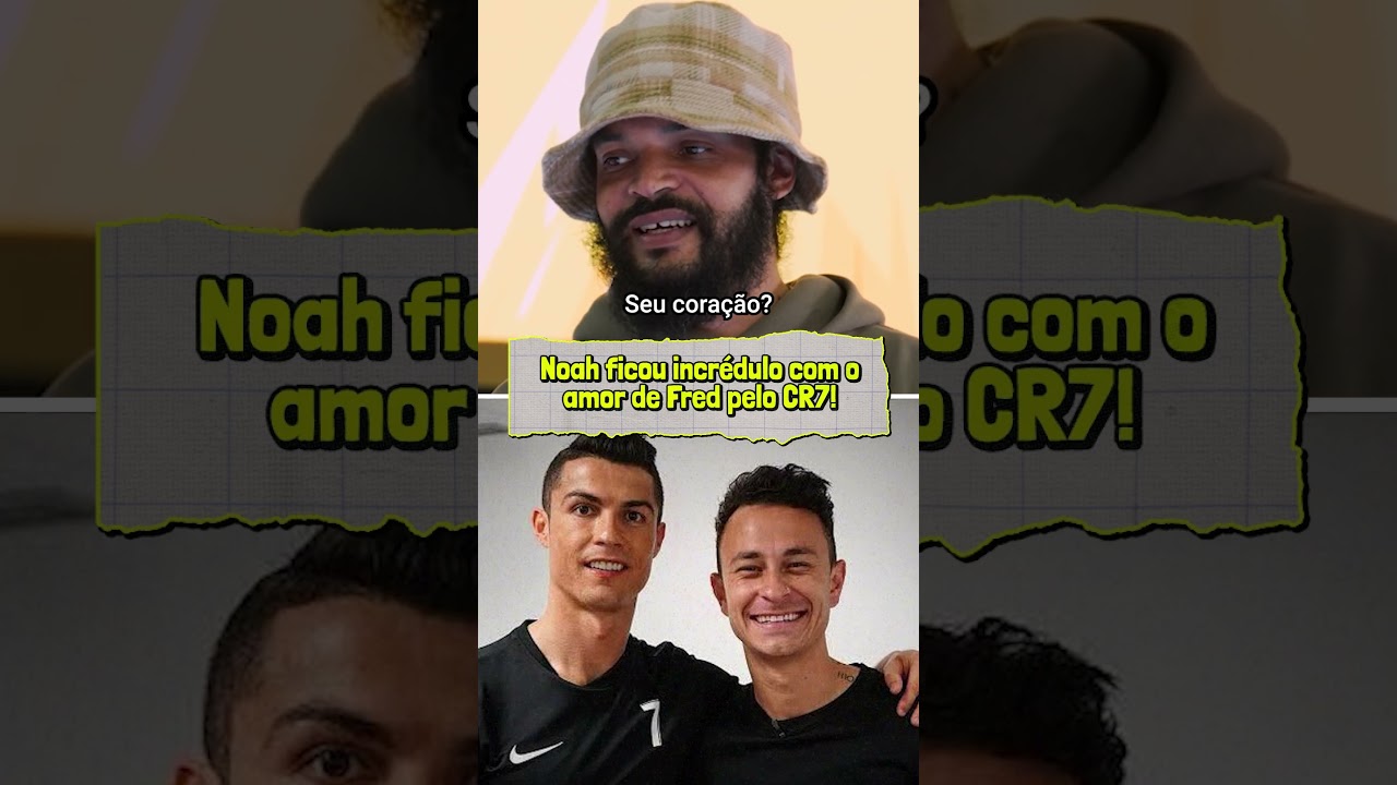 O amor de Fred por Cristiano Ronaldo surpreendeu a lenda dos Bulls! 🤣 #nba #basquete #shorts