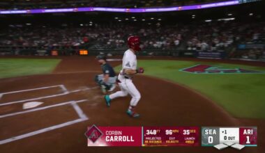 👋 HOME RUN Corbin Carroll | Seattle Mariners 0-1 Arizona Diamondbacks | MLB 2025