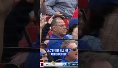 Jac Caglianone Collects His First Big League Hit and RBI #kansascityroyals #baseballhighlights #mlb