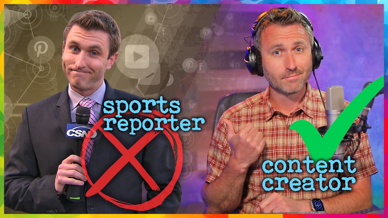 Sports Reporters being REPLACED by Content Creators?