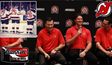 NJ Devils A-LINE Reunion Patrik Elias Jason Arnott Petr Sykora