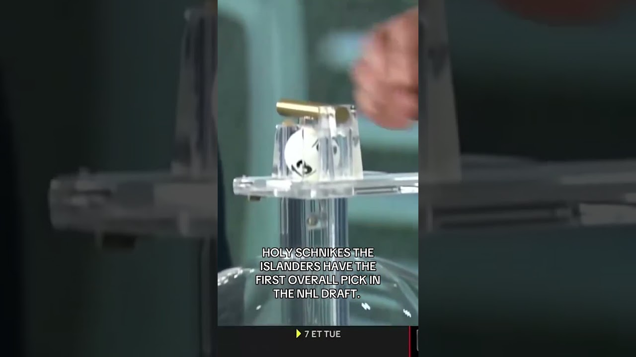 Watch The Islanders Get The First Overall Pick In The NHL Draft!