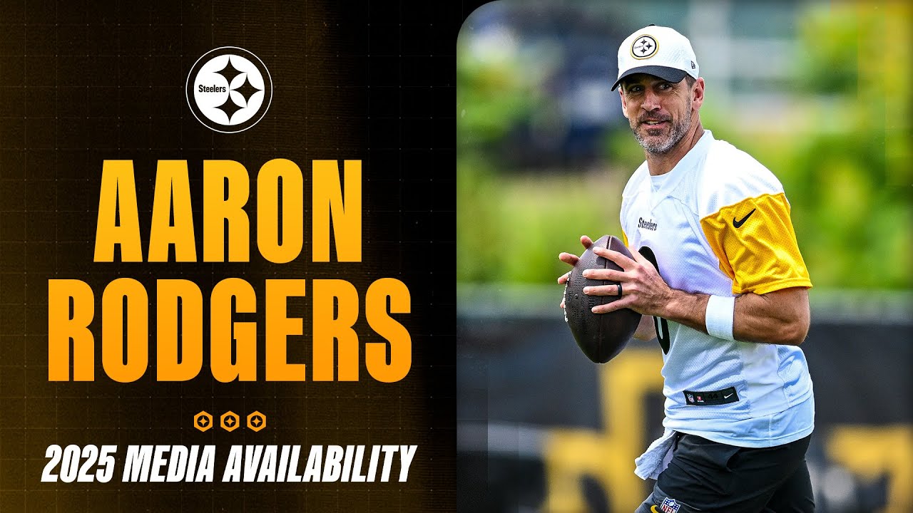 Aaron Rodgers Media Availability (June 10) | Pittsburgh Steelers