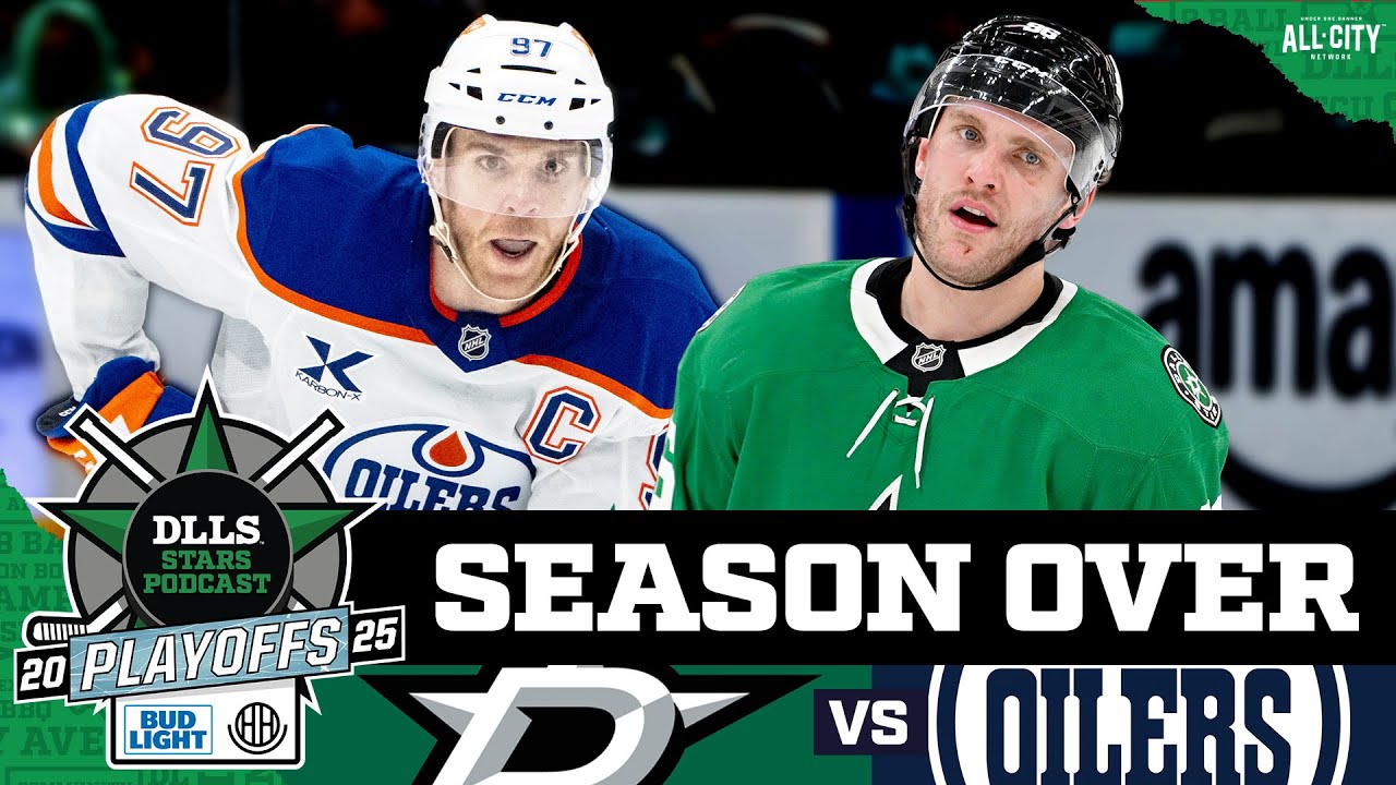 Oilers Win Game 5, Eliminate Stars in Western Conference Final | DLLS STARS POSTGAME