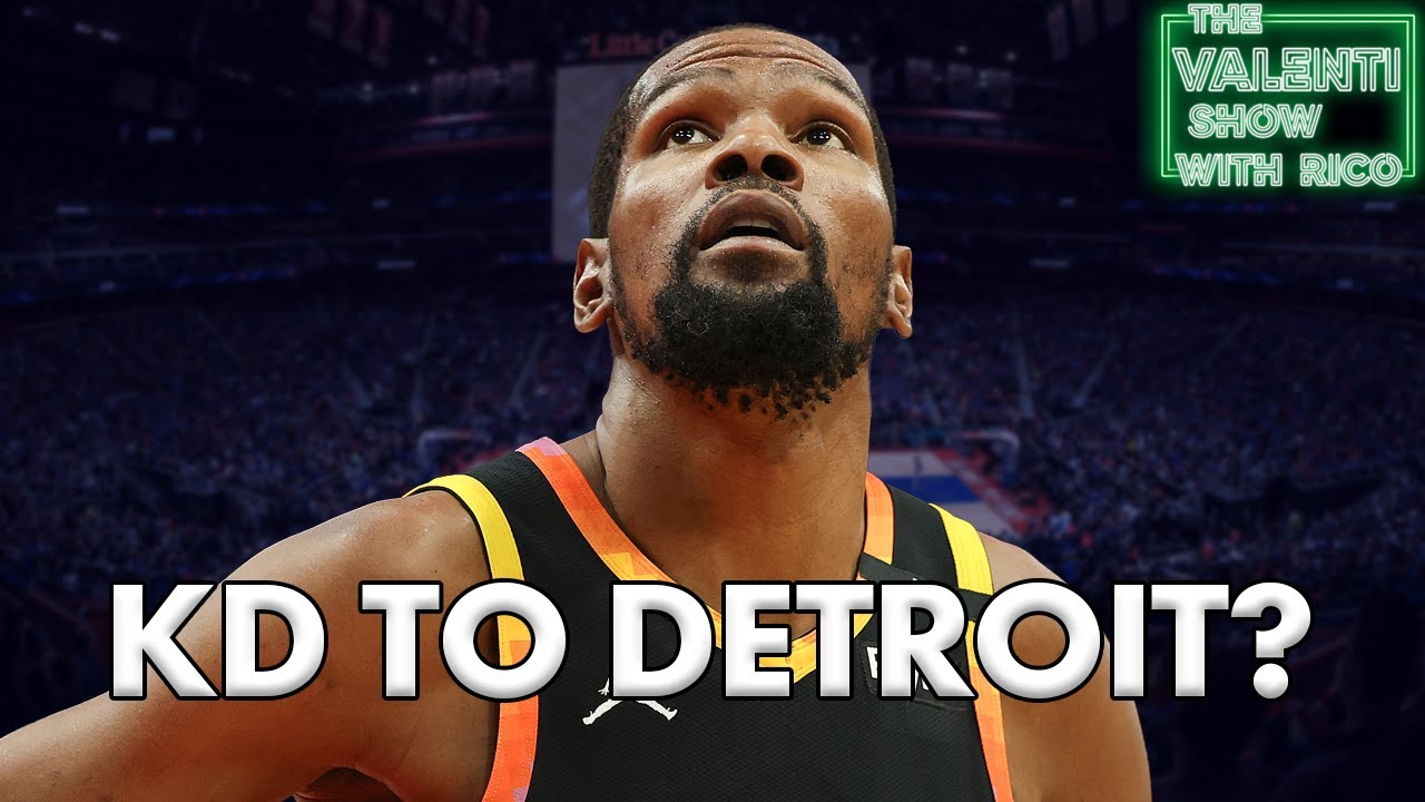 Pistons Listed As Top Destination For Kevin Durant | The Valenti Show with Rico