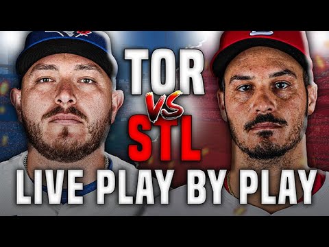 TORONTO BLUE JAYS vs. ST. LOUIS CARDINALS - LIVE Play By Play (June 10 2025)
