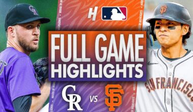 Colorado Rockies vs San Francisco Giants - FULL GAME HIGHLIGHTS | June 10, 2025 MLB Season