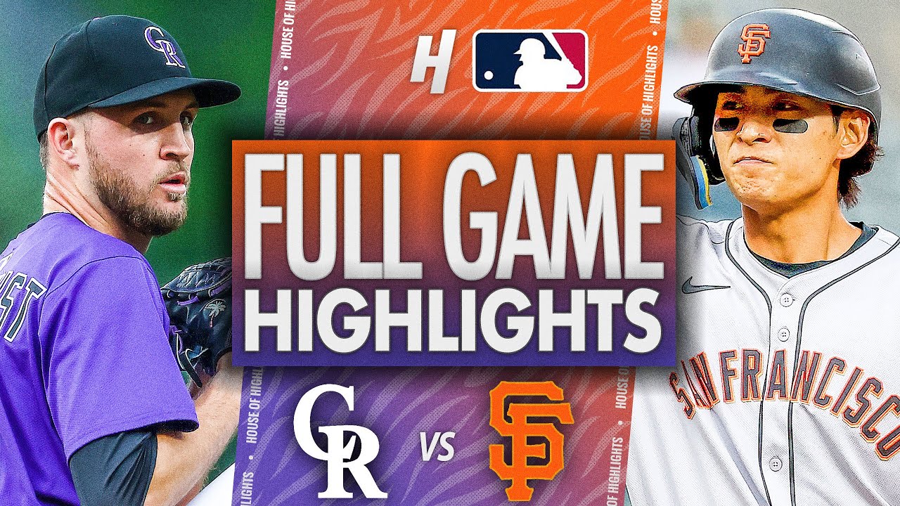 Colorado Rockies vs San Francisco Giants - FULL GAME HIGHLIGHTS | June 10, 2025 MLB Season