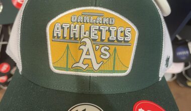 Oakland A’s hat in Vacaville