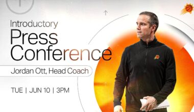 Phoenix Suns Head Coach Jordan Ott | Introductory Press Conference