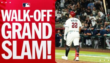 WALK-OFF GRAND SLAM from Josh Naylor wins the game for the Diamondbacks! (Full inning)