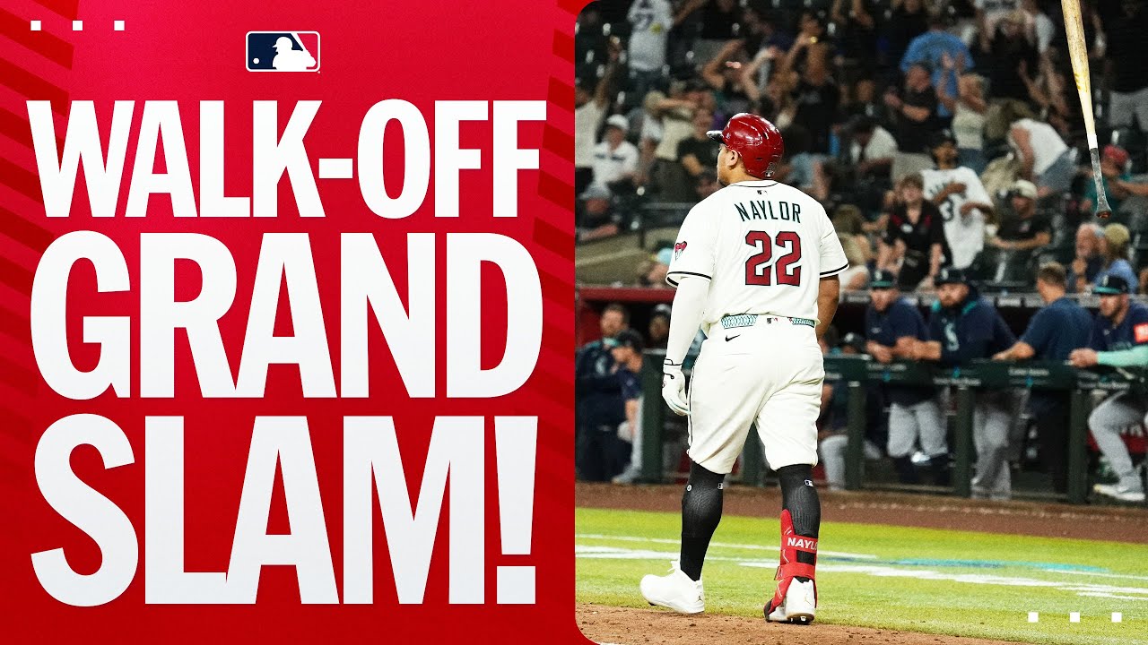 WALK-OFF GRAND SLAM from Josh Naylor wins the game for the Diamondbacks! (Full inning)