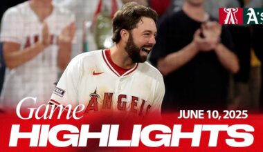 A's vs. Angels Game Highlights (6/10/25) | MLB Highlights