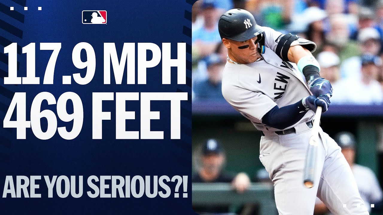 469 FEET! 😱 Aaron Judge's FARTHEST home run of 2025! 😳
