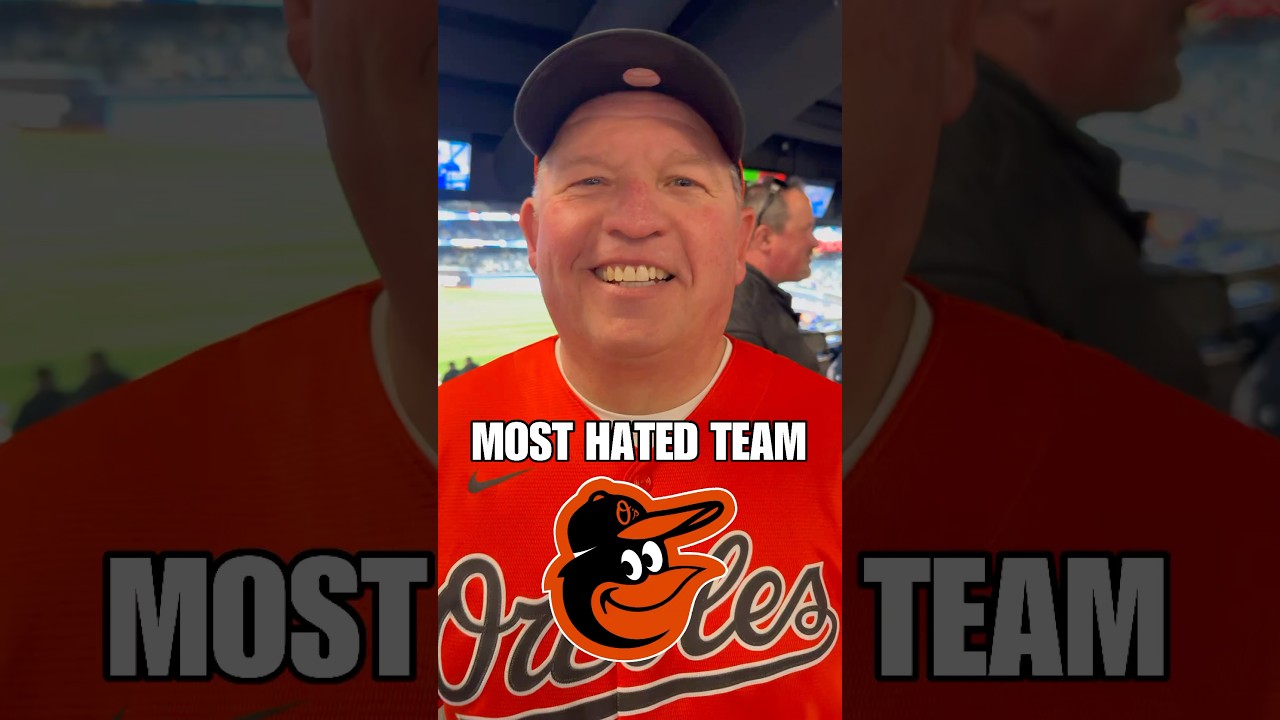 What team do Baltimore Orioles fans HATE MOST??? #orioles #yankees #redsox #mlb #shorts