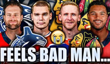 REALLY BAD NEWS FOR THE CANUCKS & BLACKHAWKS… HUGE REMORSE FROM VANCOUVER & CHICAGO FANS