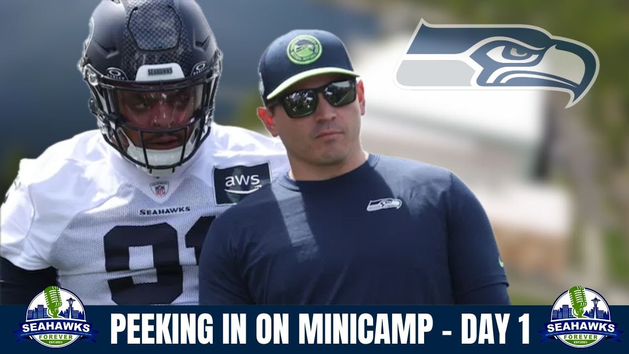 THIS central theme from SEAHAWKS minicamp day 1 should get you excited!