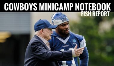 #DallasCowboys Fish at 6 LIVE Report - Takeaways From Inside #Cowboys Day 1 Minicamp at The Star