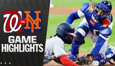Nationals vs. Mets Game Highlights (6/10/25) | MLB Highlights