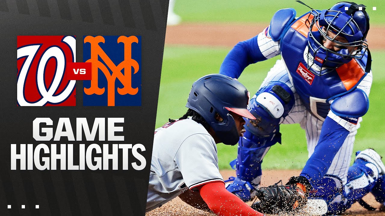 Nationals vs. Mets Game Highlights (6/10/25) | MLB Highlights