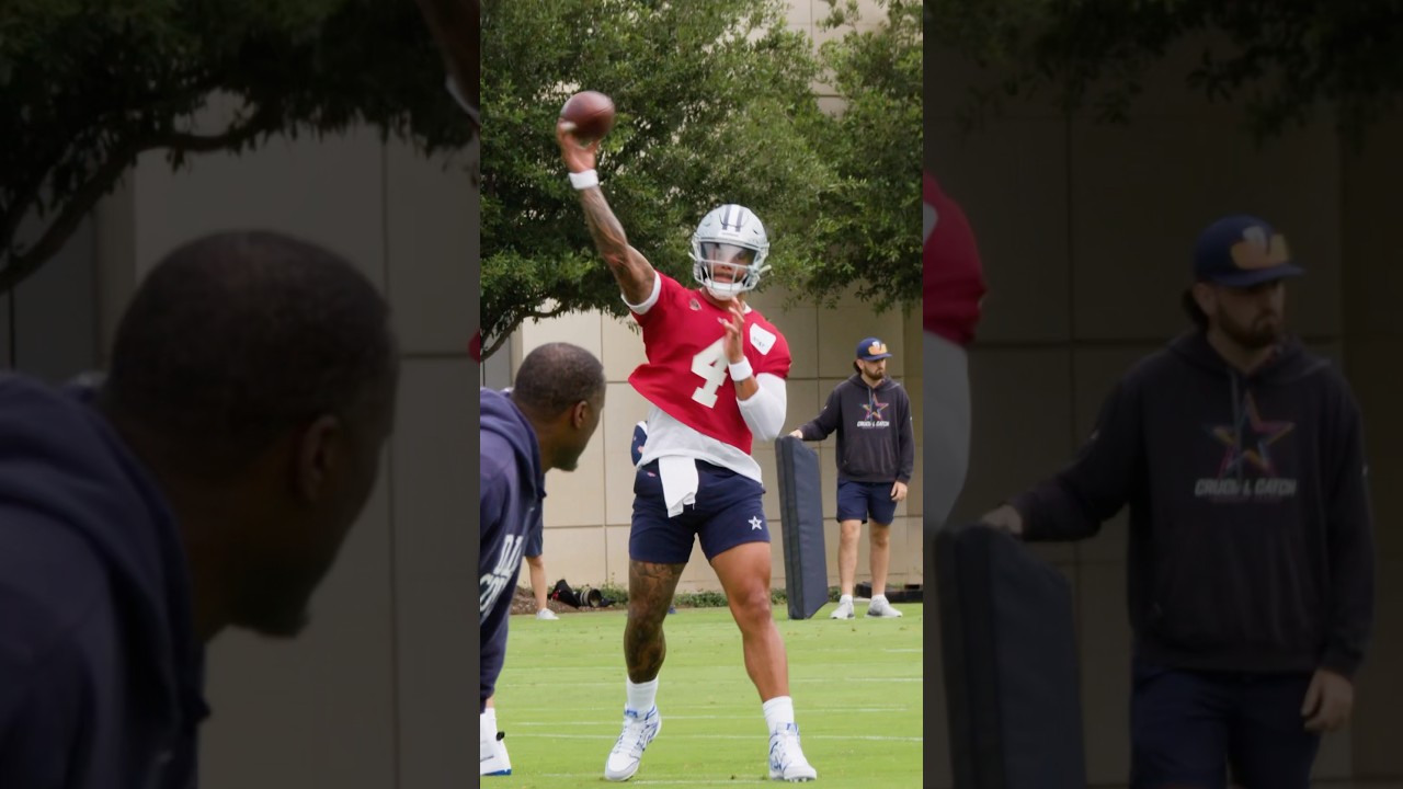 stacking good days 🧱 ​⁠| @invisalign  #DallasCowboys #NFL #DakPrescott #football