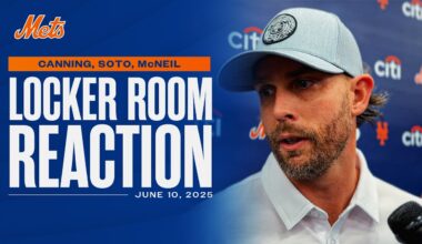 Jeff McNeil, Mets Walk-off Washington Nationals | Locker Room Reaction