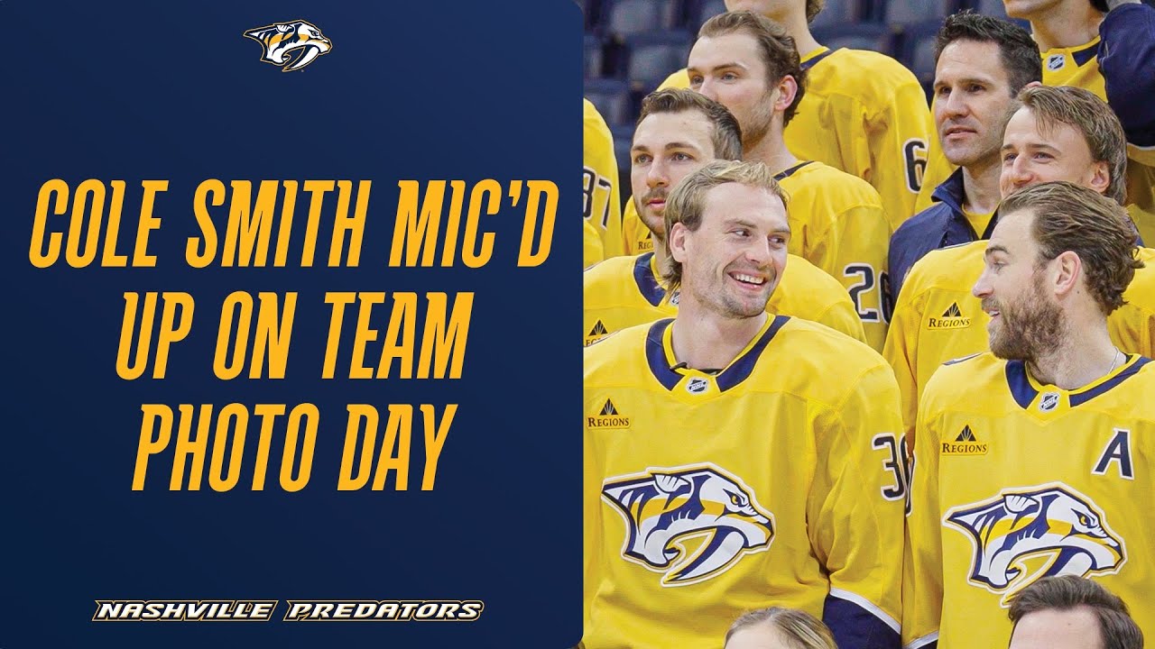 Mic'd Up: Cole Smith Chats Through Team Photo Day