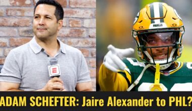 ESPN's Premier NFL Insider Adam Schefter on if Jaire Alexander will come to the Philadelphia Eagles