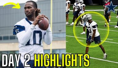 The Dallas Cowboys Minicamp Highlights Were ELECTRIC TODAY... | Cowboys Minicamp News |