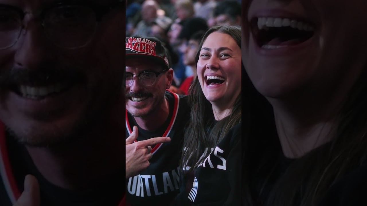 Blazing the Trail for us ❤️ We love our fans #trailblazers #portlandtrailblazers