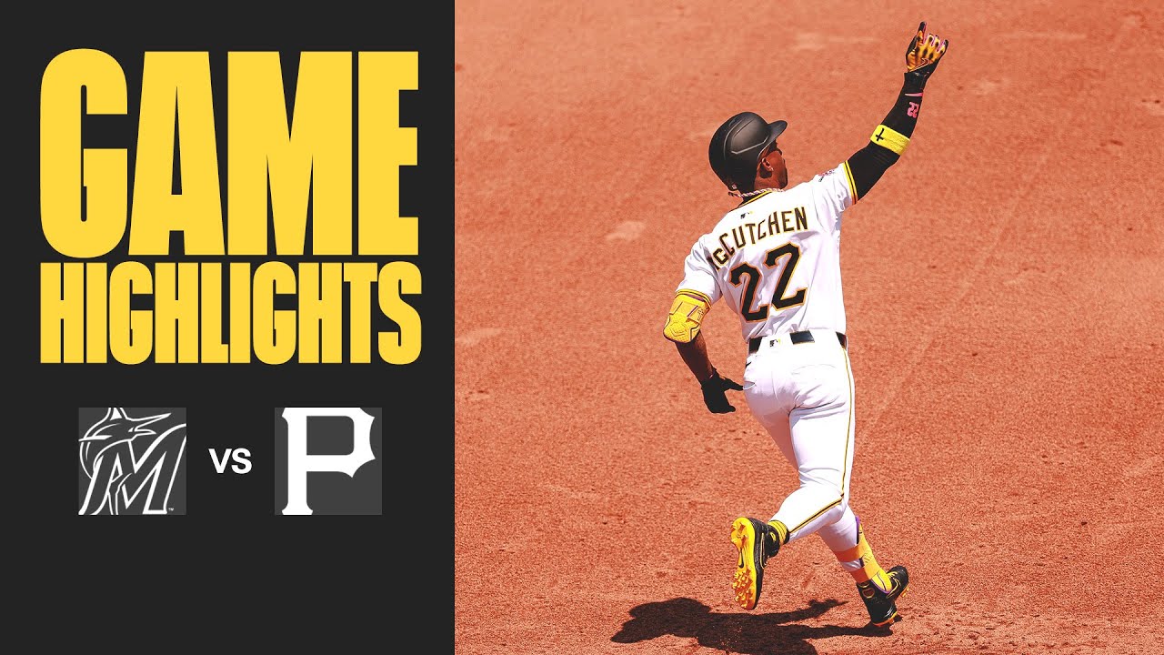 Andrew McCutchen passes Roberto Clemente in Win | Marlins vs. Pirates Game Highlights (6/11/25)