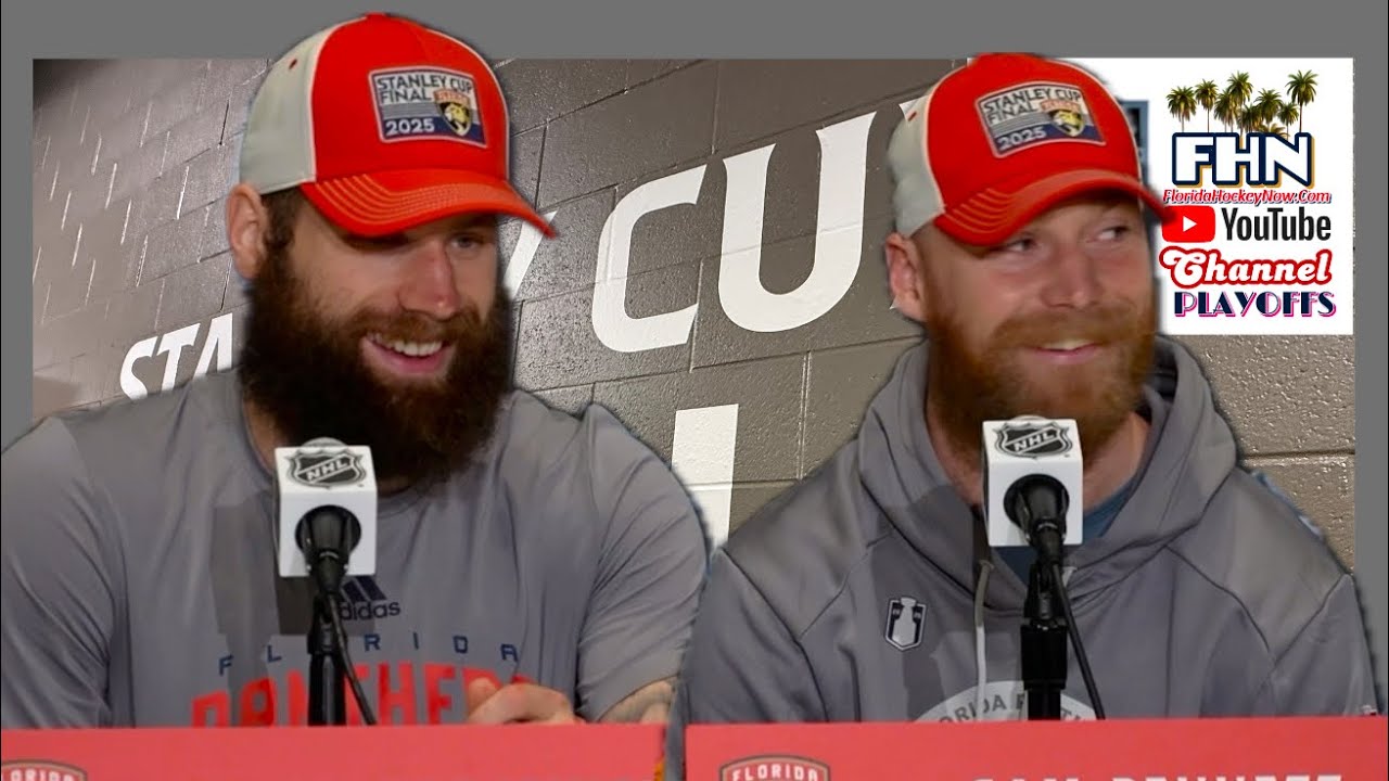 Jonah Gadjovich/Sam Bennett: Florida Panthers Stanley Cup Final Practice Before Game 4 v Oilers