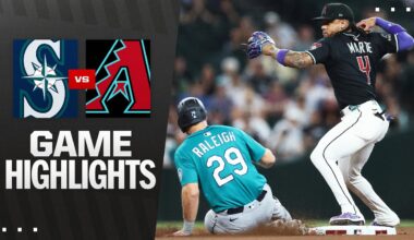 Mariners vs. D-backs Game Highlights (6/11/25) | MLB Highlights | Arizona Diamondbacks