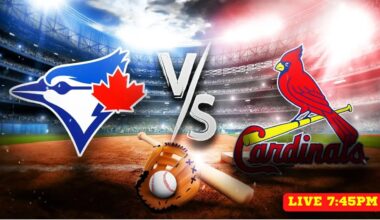 TORONTO BLUE JAYS VS ST LOUIS CARDINALS | PLAY BY PLAY