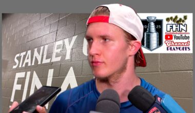 Anton Lundell: Florida Panthers Hold Stanley Cup Final Practice Before Game 4 v Oilers