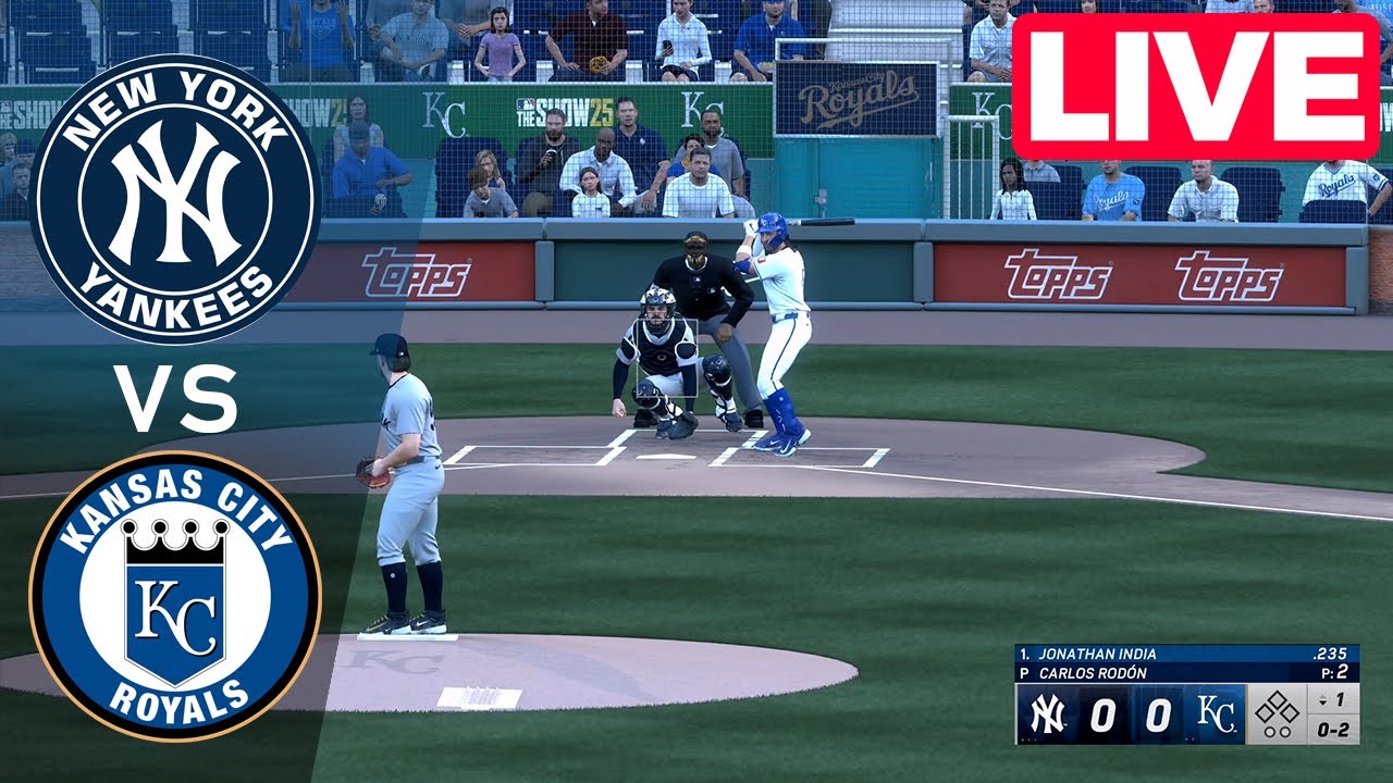 MLB LIVE🔴 New York Yankees vs Kansas City Royals - Jun 11, 2025 | Full Game MLB 2025 EN VIVO