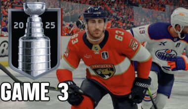 Stanley Cup Final Game 3 - Edmonton Oilers vs Florida Panthers Full Game Highlights - NHL 25 Sim
