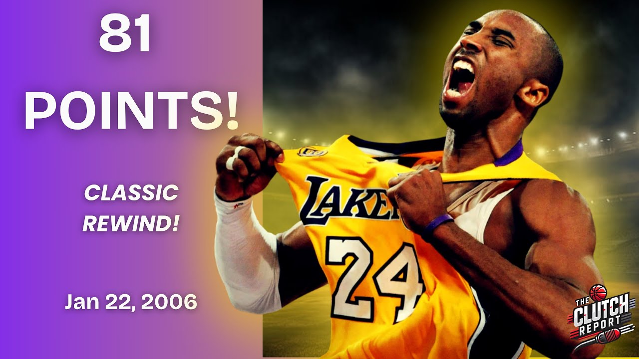 Kobe Bryant Scores 81 Points in Legendary Game vs Raptors 🐍 | Full Highlights