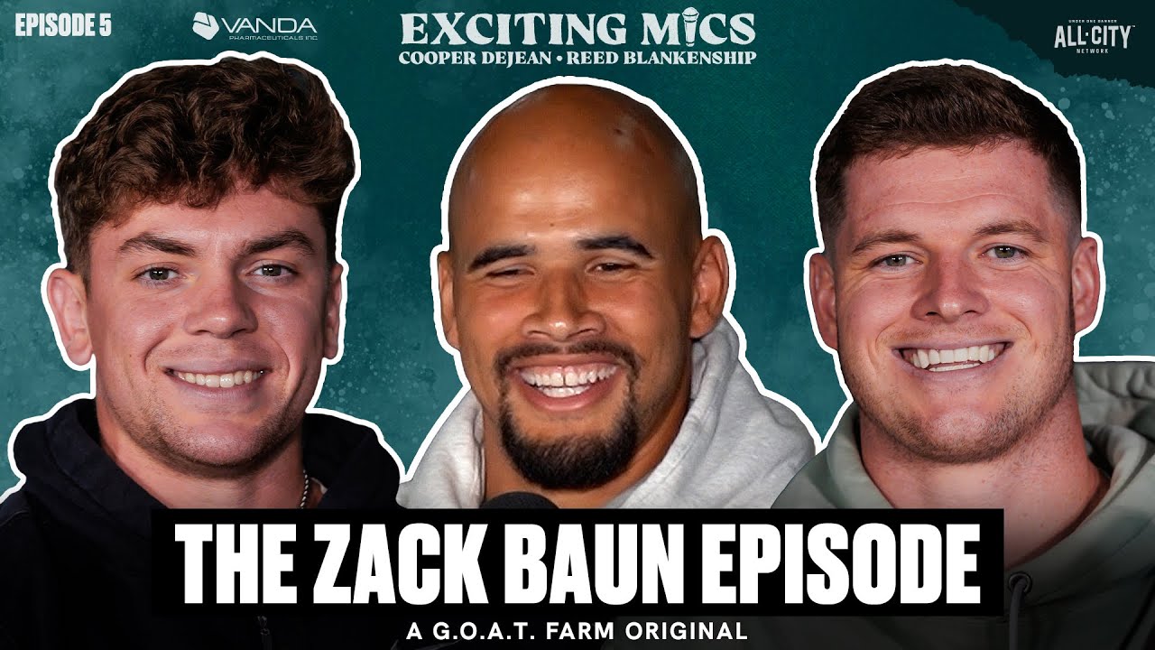 Zack Baun on Re-Signing With Eagles, Super Bowl, Vic Fangio & More | Exciting Mics Ep. 5