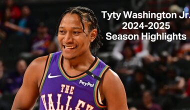 Tyty Washington Jr. 2024-2025 Season Highlights and Best Plays | Phoenix Suns