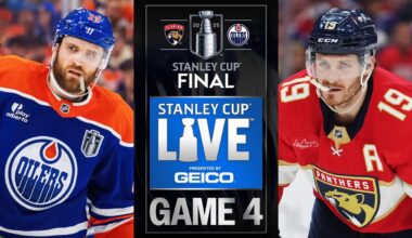 2025 Stanley Cup Final Live Game 4: Edmonton Oilers vs. Florida Panthers